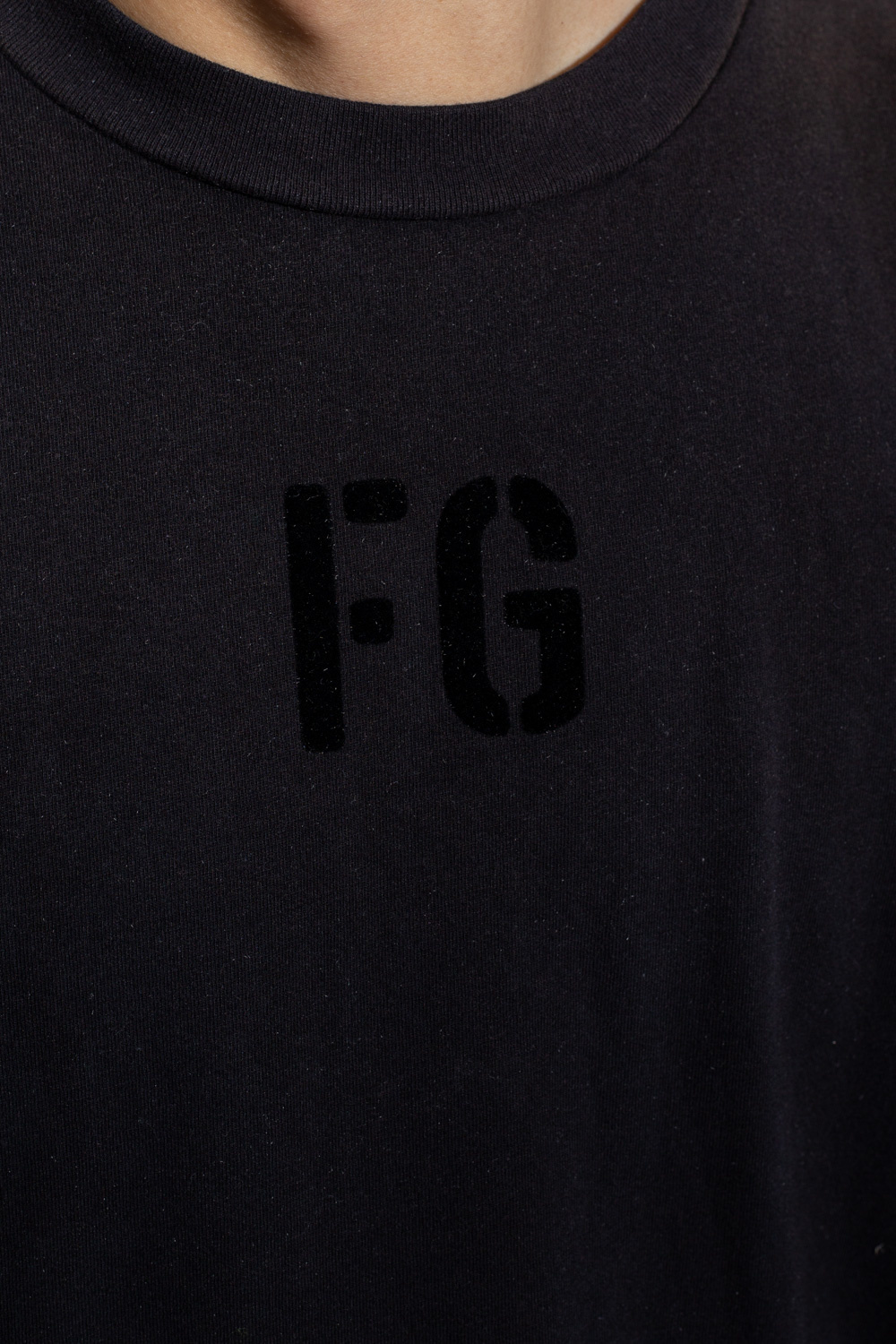 IetpShops | LANVIN shirt - double logo-print T-shirt | Fear Of God